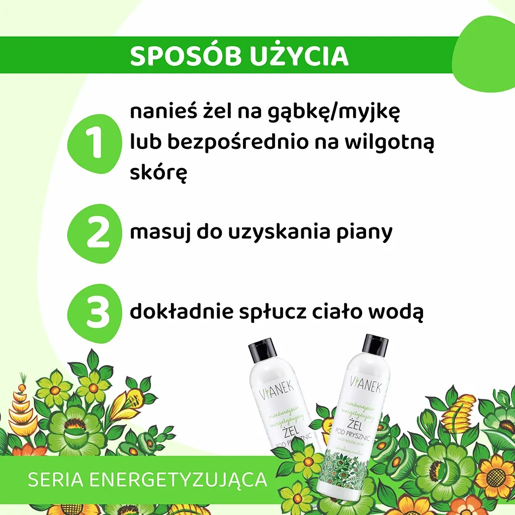 Sylveco Vianek forfriskende brusegel 300 ml