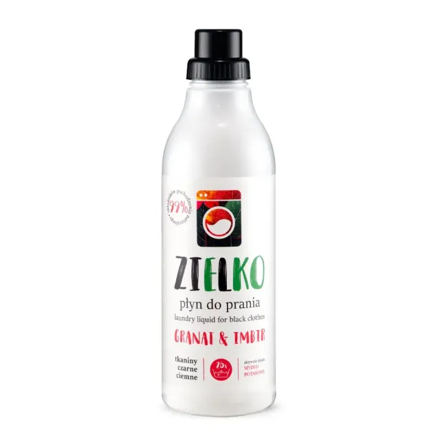 Sylveco Zielko vaskemiddel sort tøj 1L granat ingefær