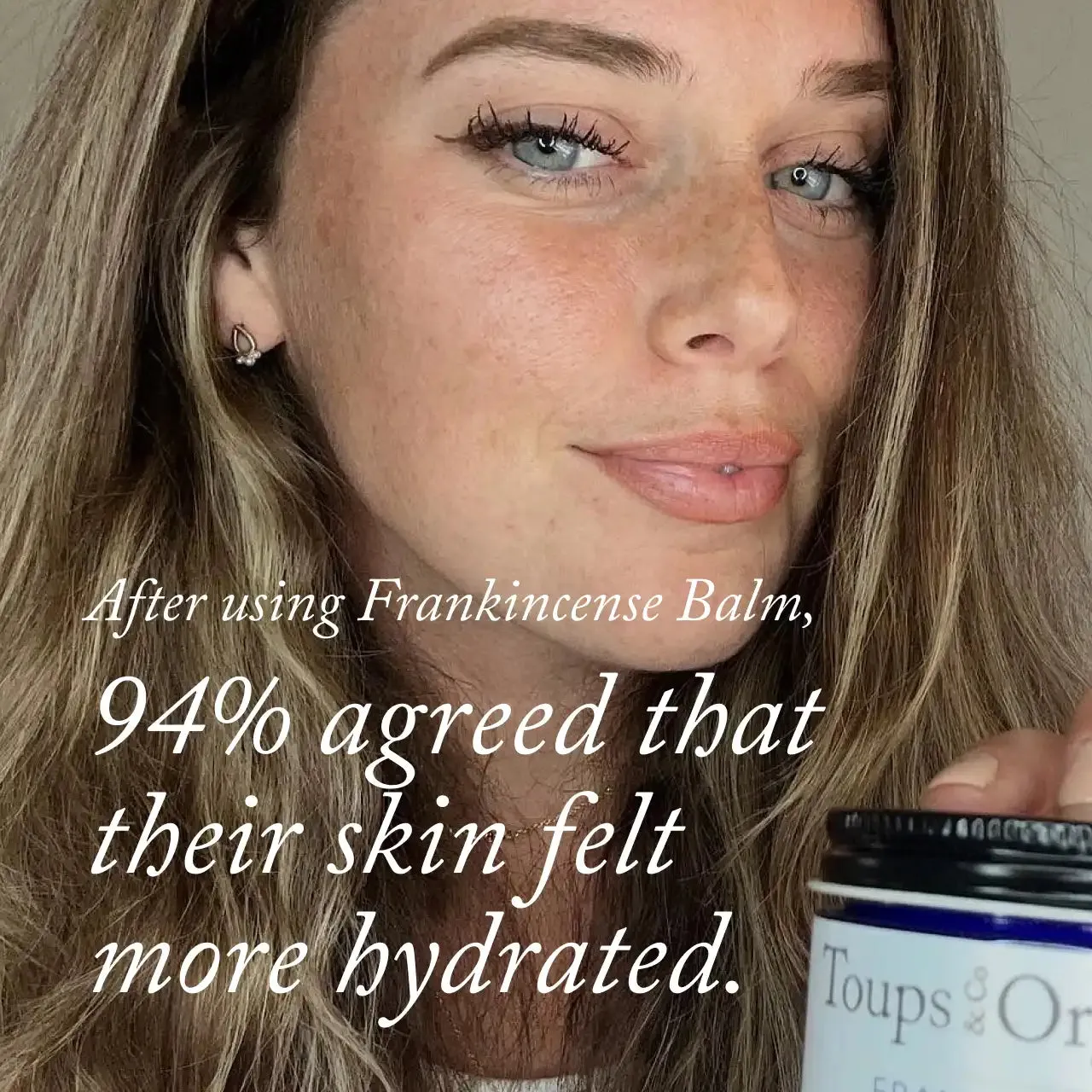 Toups and Co Frankincense Face Balm ansigtsbalm talg