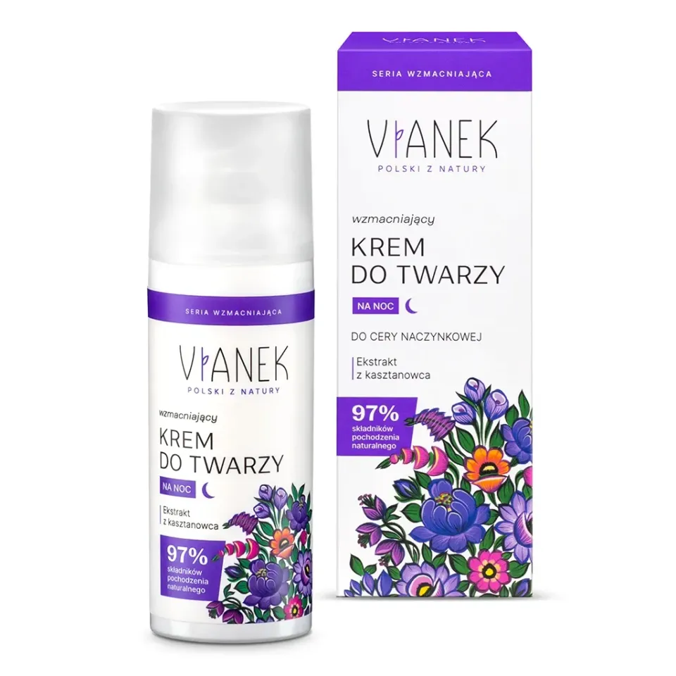 Sylveco Vianek styrkende natcreme 50 ml rødme