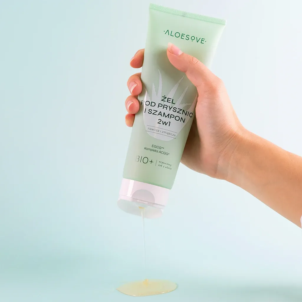 Sylveco Aloesove 2i1 shower gel shampoo aloe