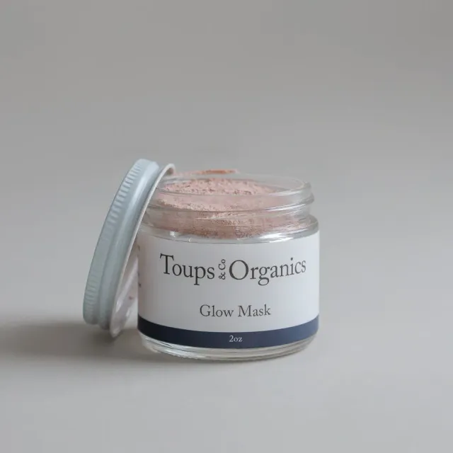 Toups and Co. Organics Glow ansigtsmaske ler detox