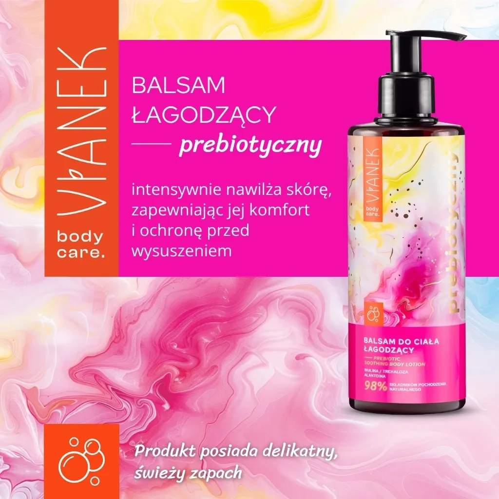 Sylveco Vianek Prebiotyczny beroligende bodylotion med inulin