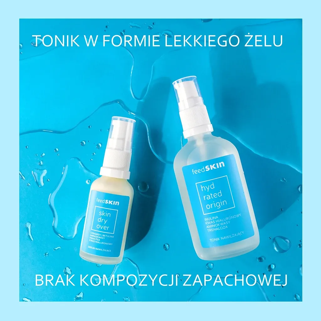 Feedskin Hydrated Origin Ansigtstoner gel til tør hud