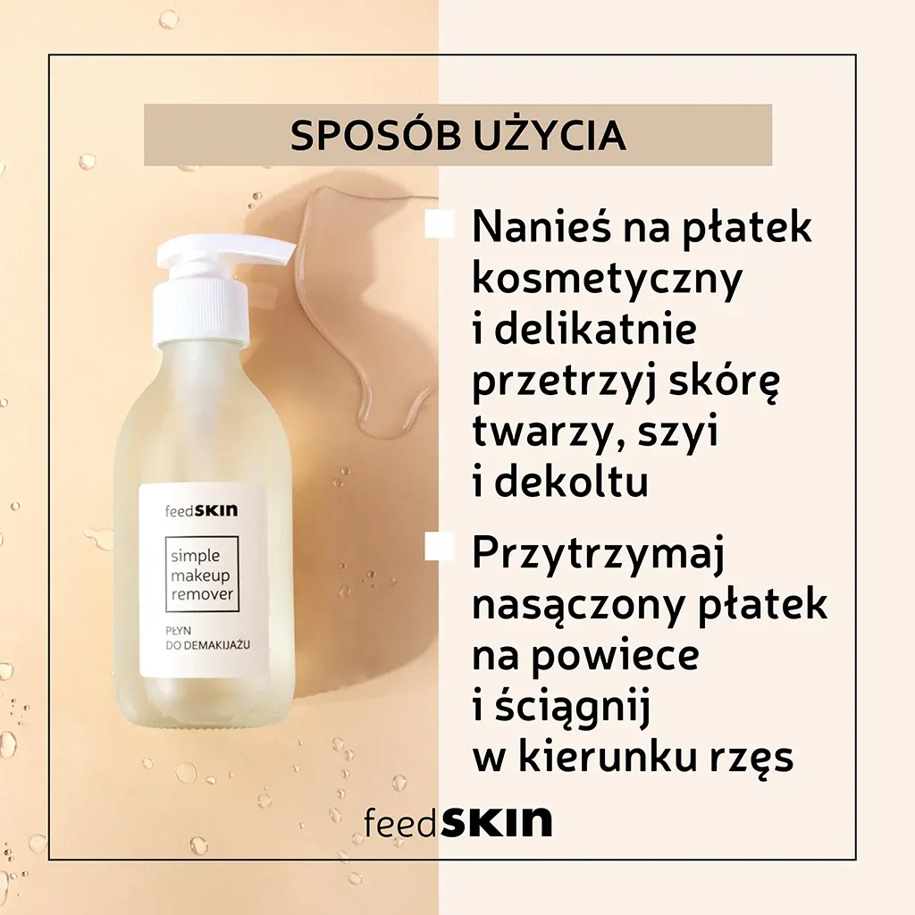 Sylveco Feedskin micellarvand makeupfjerner 190 ml mild