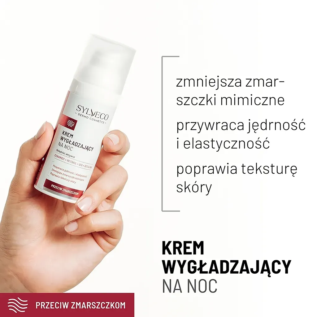 Sylveco Dermo udglattende natcreme til ansigt retinol