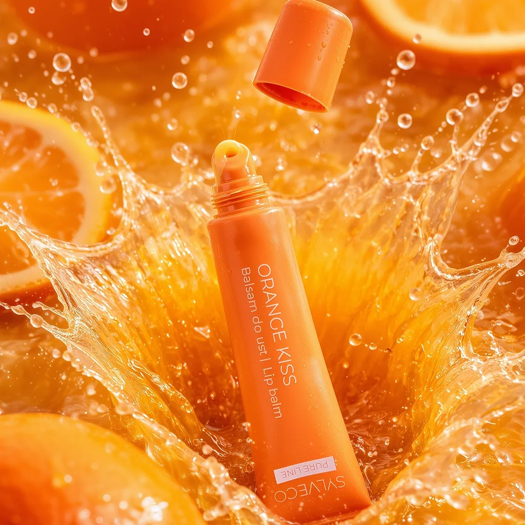 Sylveco Pure Line Orange Kiss læbebalsam citrus