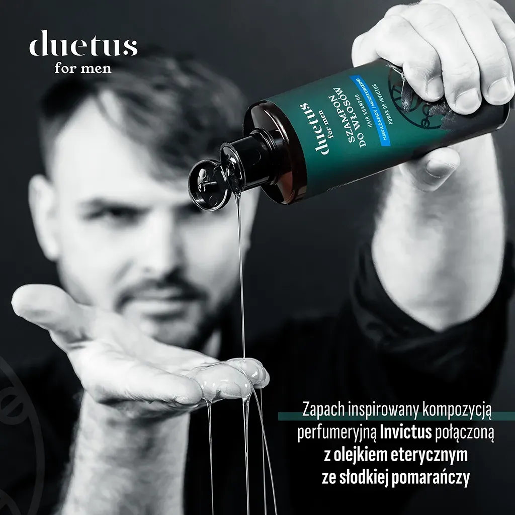 Duetus For Men shampoo fugtgivende herreshampoo