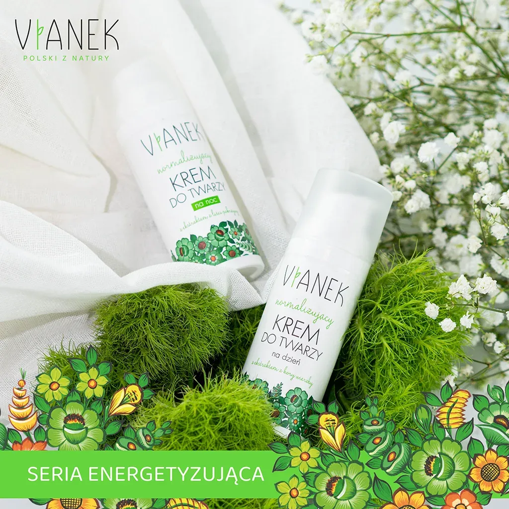 Sylveco Vianek normaliserende natcreme 50 ml til fedtet hud