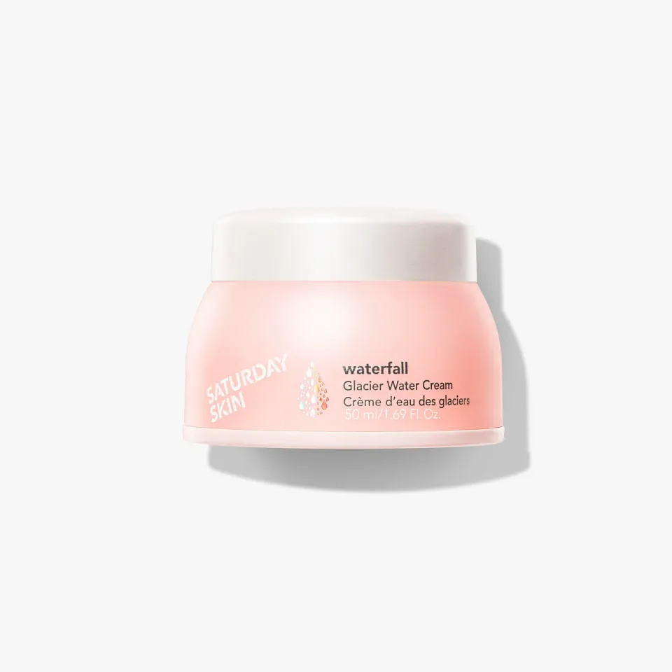 Saturday Skin Waterfall Glacier Water ansigtscreme 50 ml med hyaluron