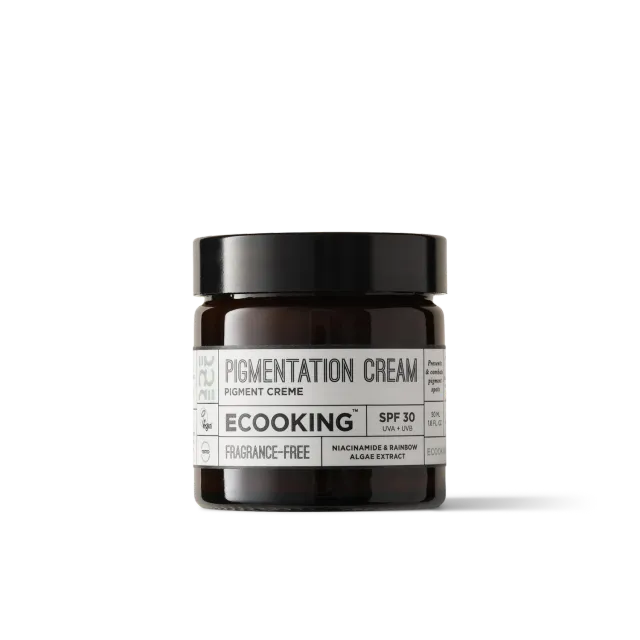 Ecooking Pigment Creme dagcreme SPF 30 parfumefri mod pletter