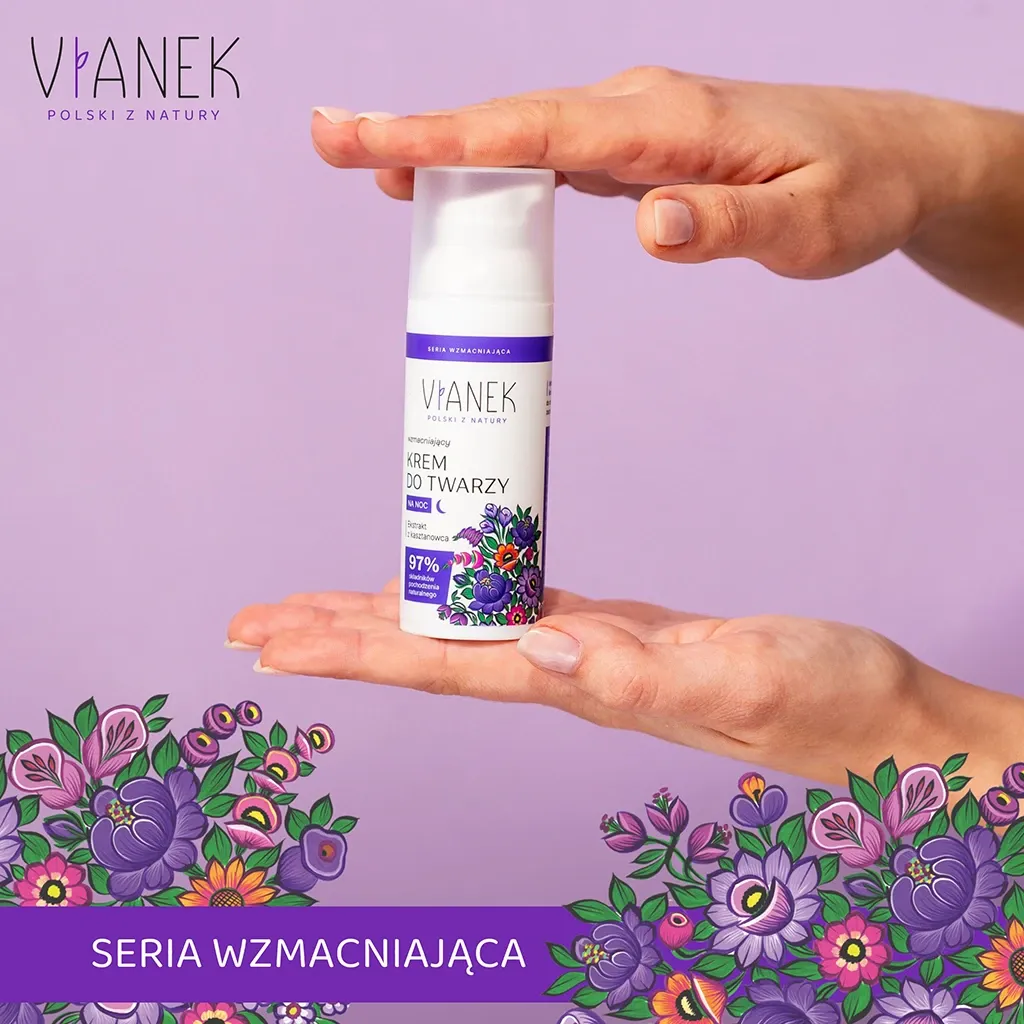 Sylveco Vianek styrkende natcreme 50 ml rødme
