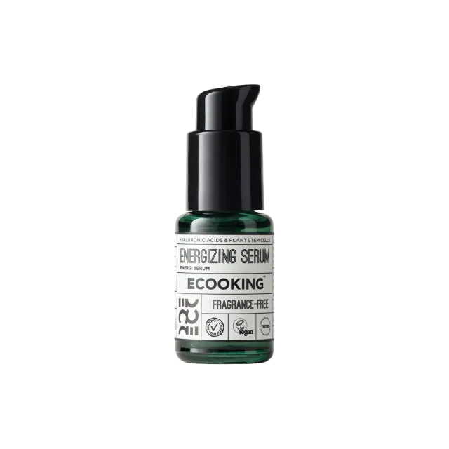 Ecooking Energiserum serum moden hud parfumefri antiage