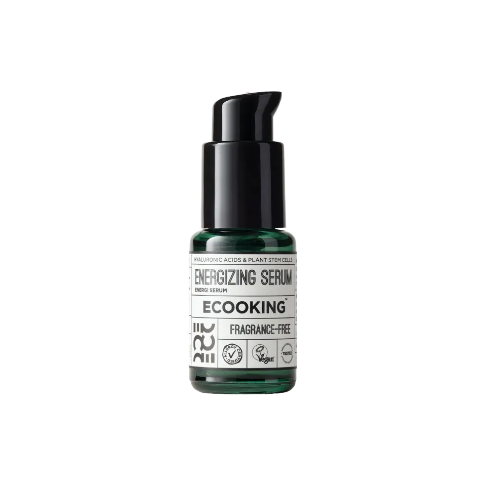 Ecooking Energiserum serum moden hud parfumefri antiage