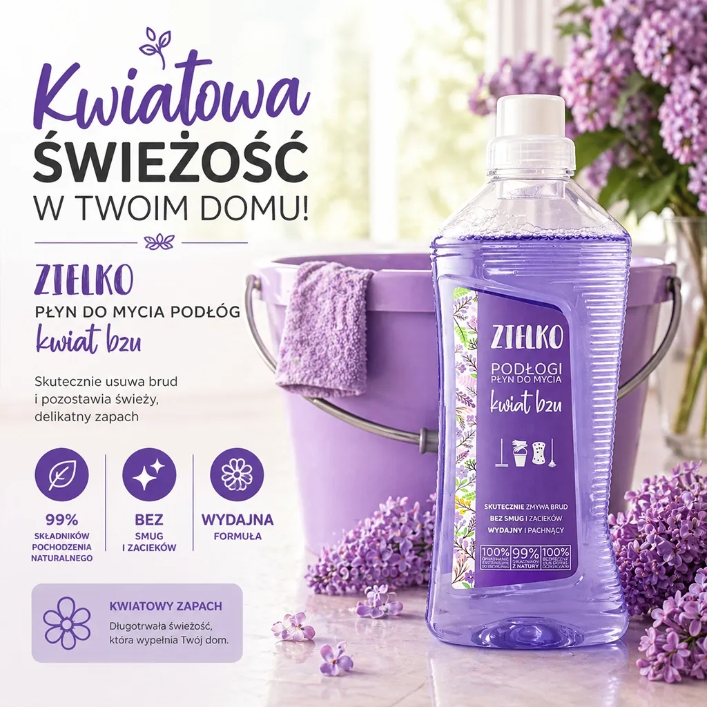 Sylveco Zielko Kwiat Bzu gulvrens syren
