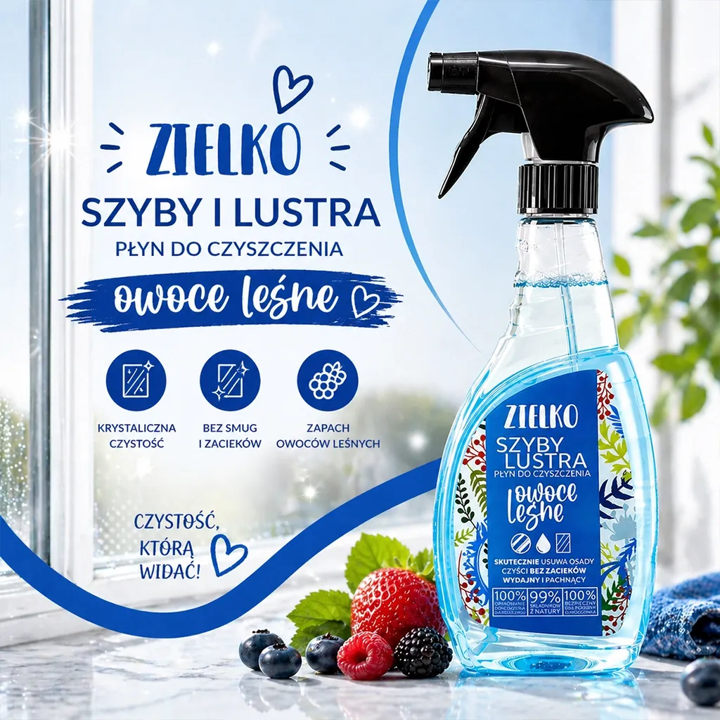 Sylveco Zielko glasrens skovbær stribefri