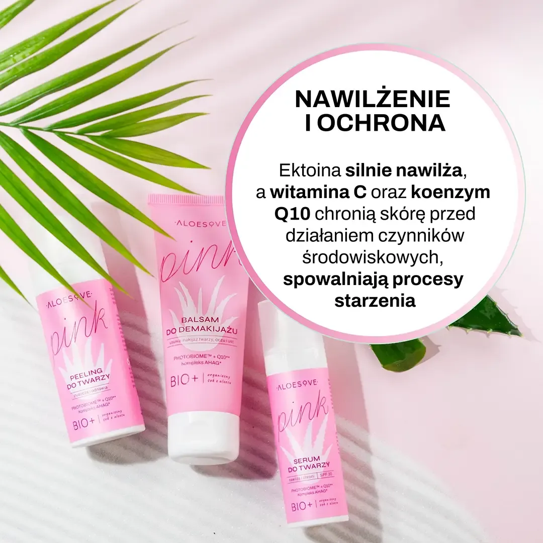 Sylveco Aloesove Pink Serum SPF30 ansigtsserum med aloe