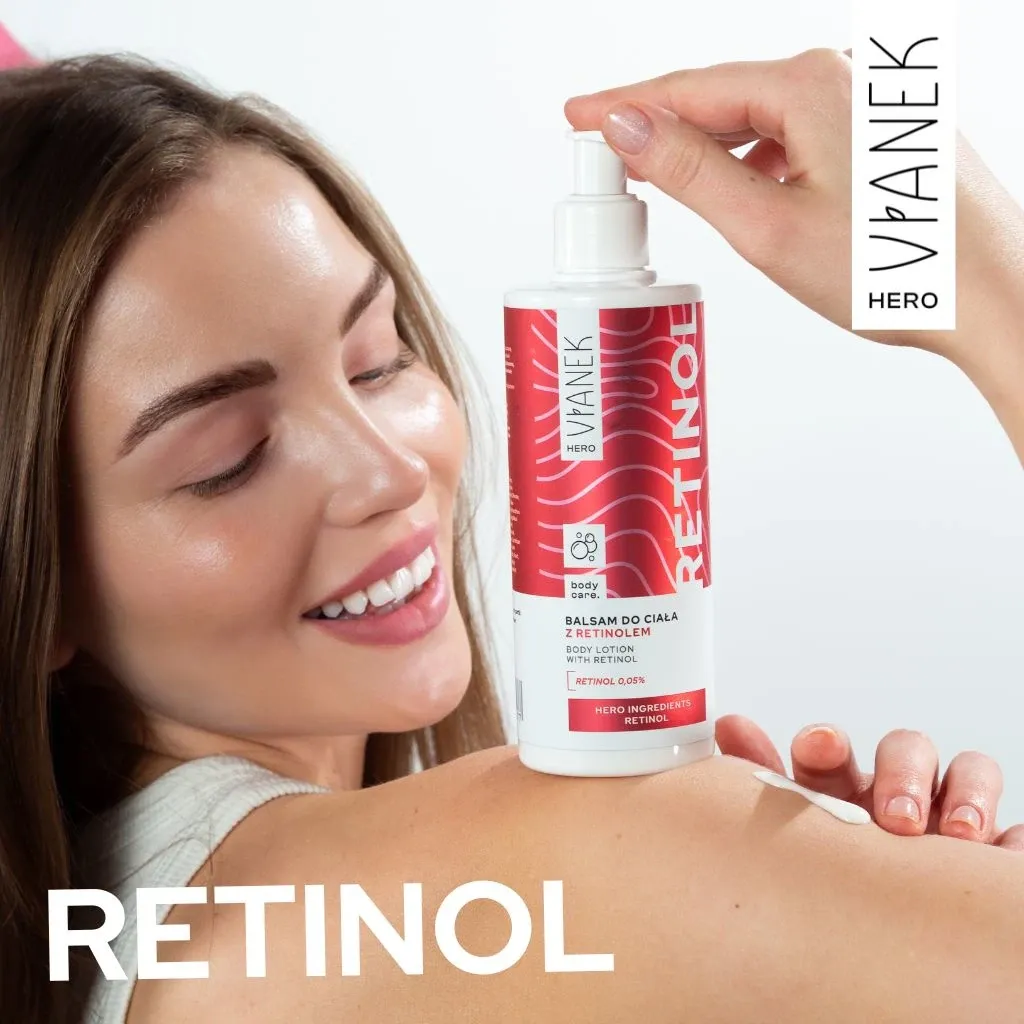 Vianek Hero bodylotion 0,05% retinol aftenpleje