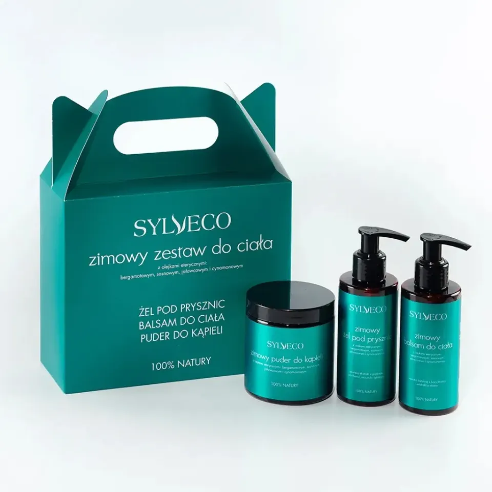 Sylveco Vinter kropssæt juletræ shower balsam