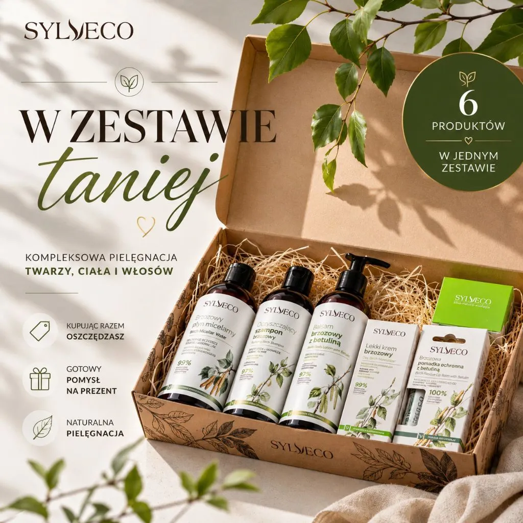 Sylveco Brzozowy sæt med shampoo til sensitiv hud