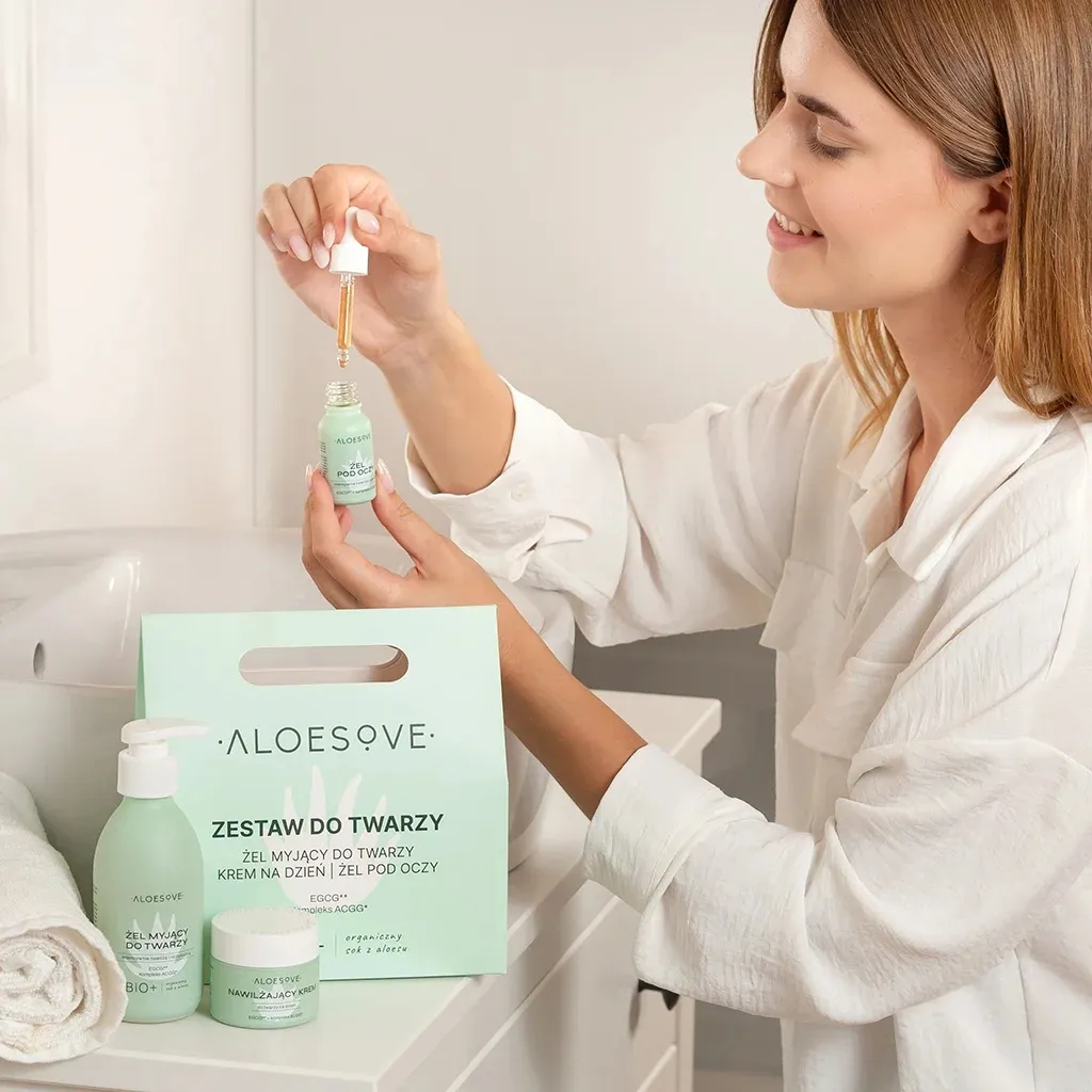Sylveco Aloesove ansigtssæt aloe til alle hudtyper