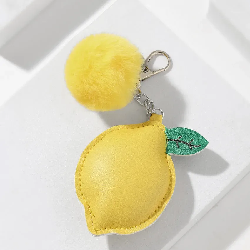 Saturday Skin Modern Style Lemon nøglering citron