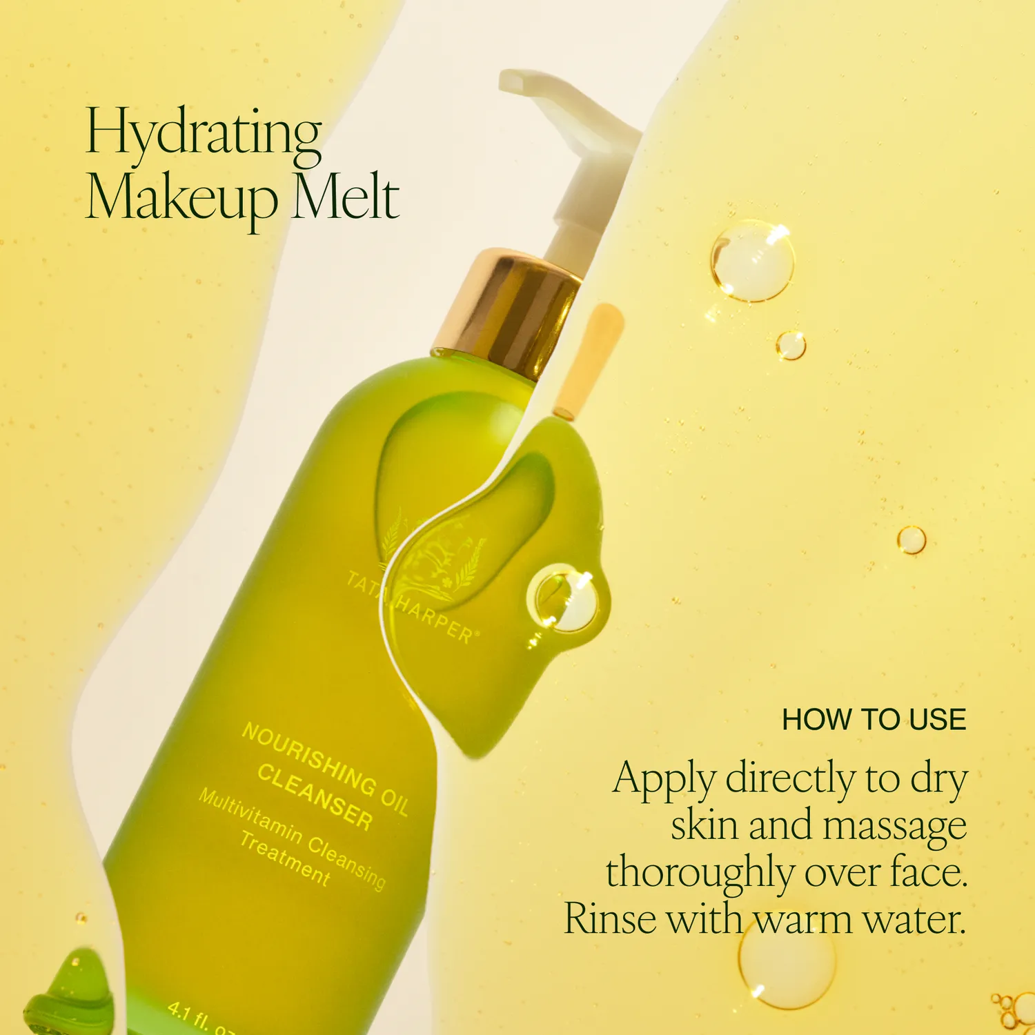 Tata Harper Nourishing Oil Cleanser renseolie 125ml naturlig