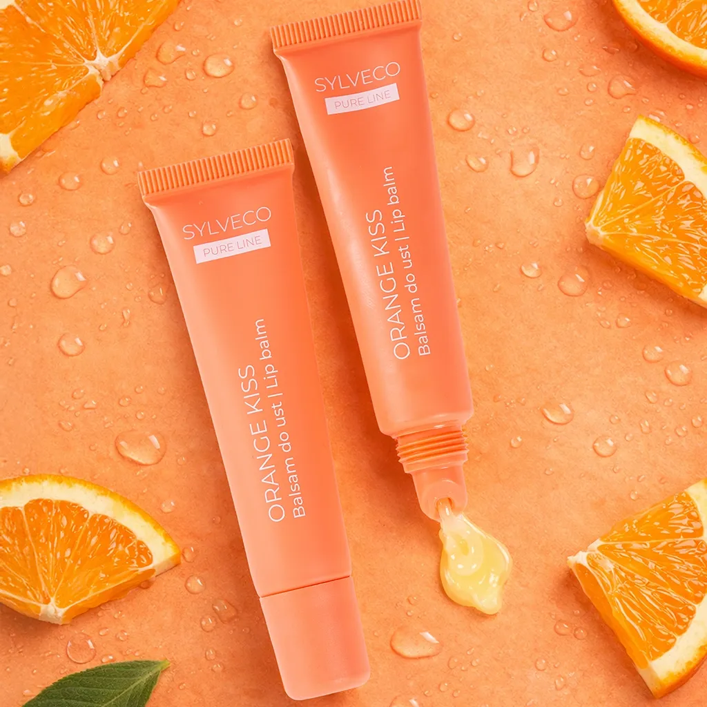 Sylveco Pure Line Orange Kiss læbebalsam citrus