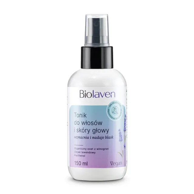 Biolaven hårtonic med drueeddike 150 ml glans