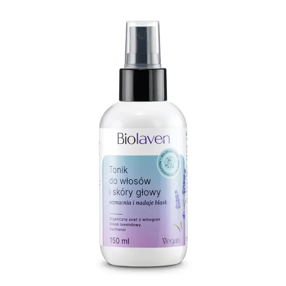 Biolaven hårtonic med drueeddike 150 ml glans