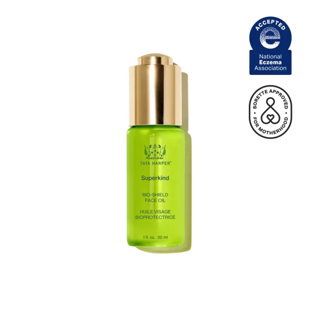 Tata Harper Superkind Bio-Shield ansigtsolie sensitiv hud