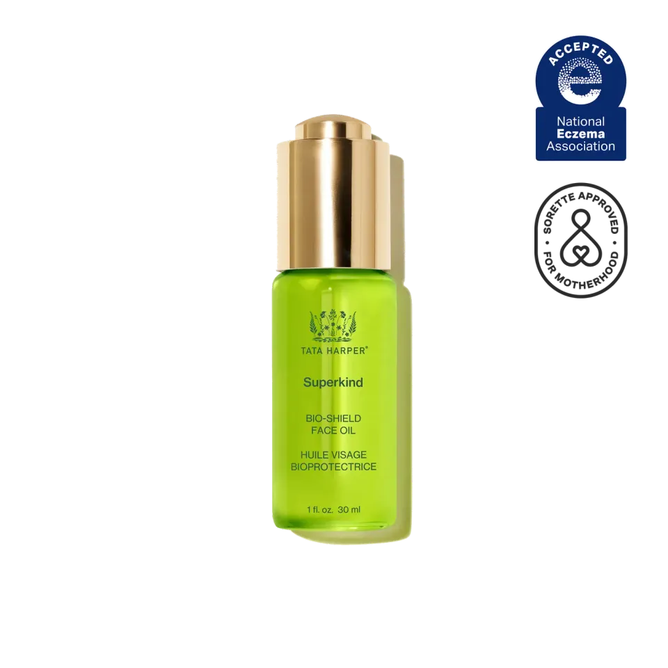 Tata Harper Superkind Bio-Shield ansigtsolie sensitiv hud