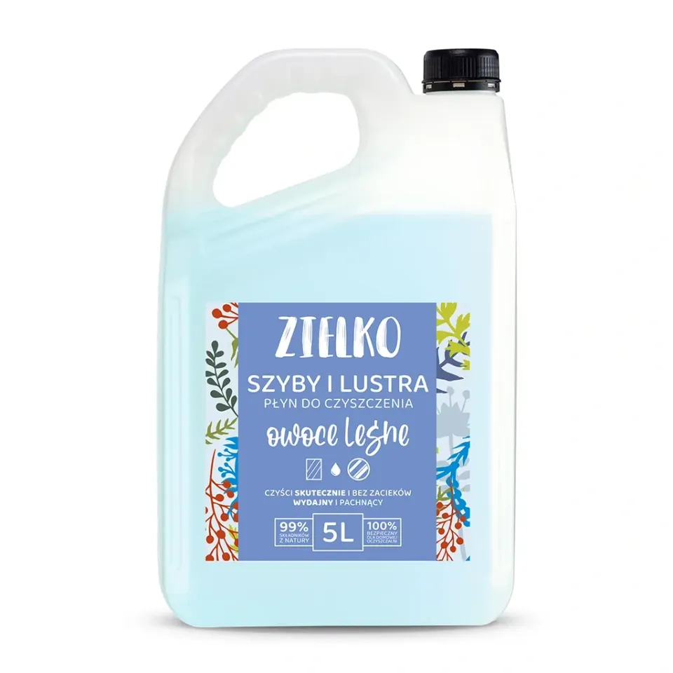 Zielko vindues- og spejlrens skovbær 5 L