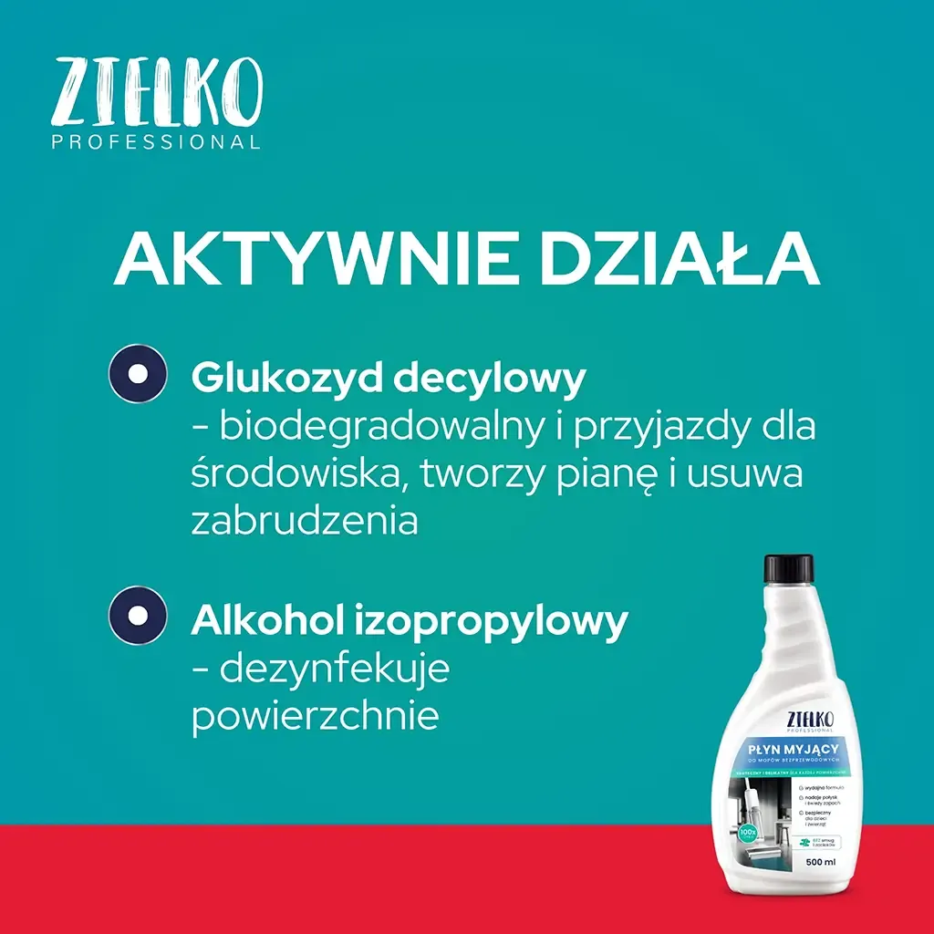 Sylveco Zielko moppevæske trådløse mopper