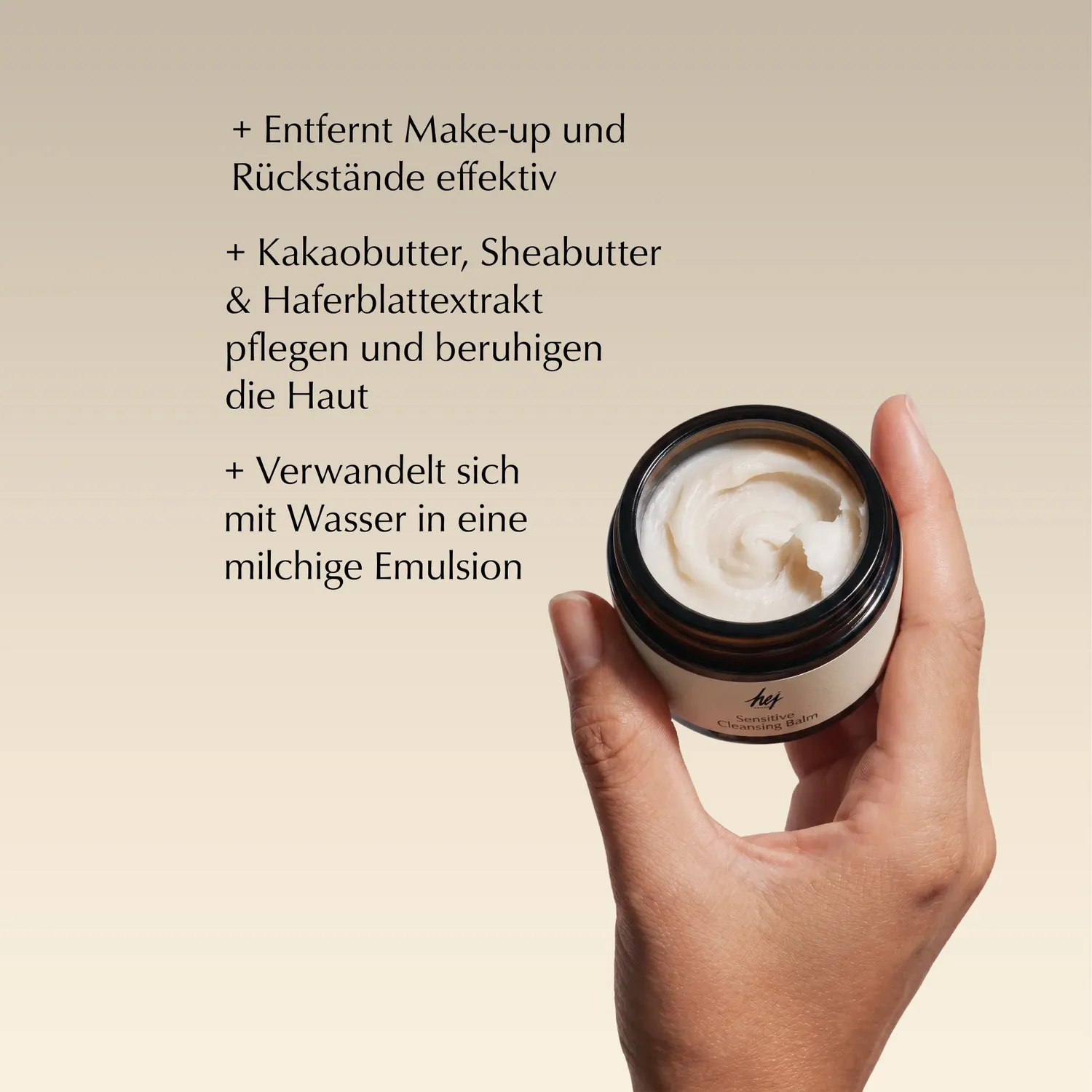 Hej Organic Sensitive rensebalm 50 ml med sheasmør