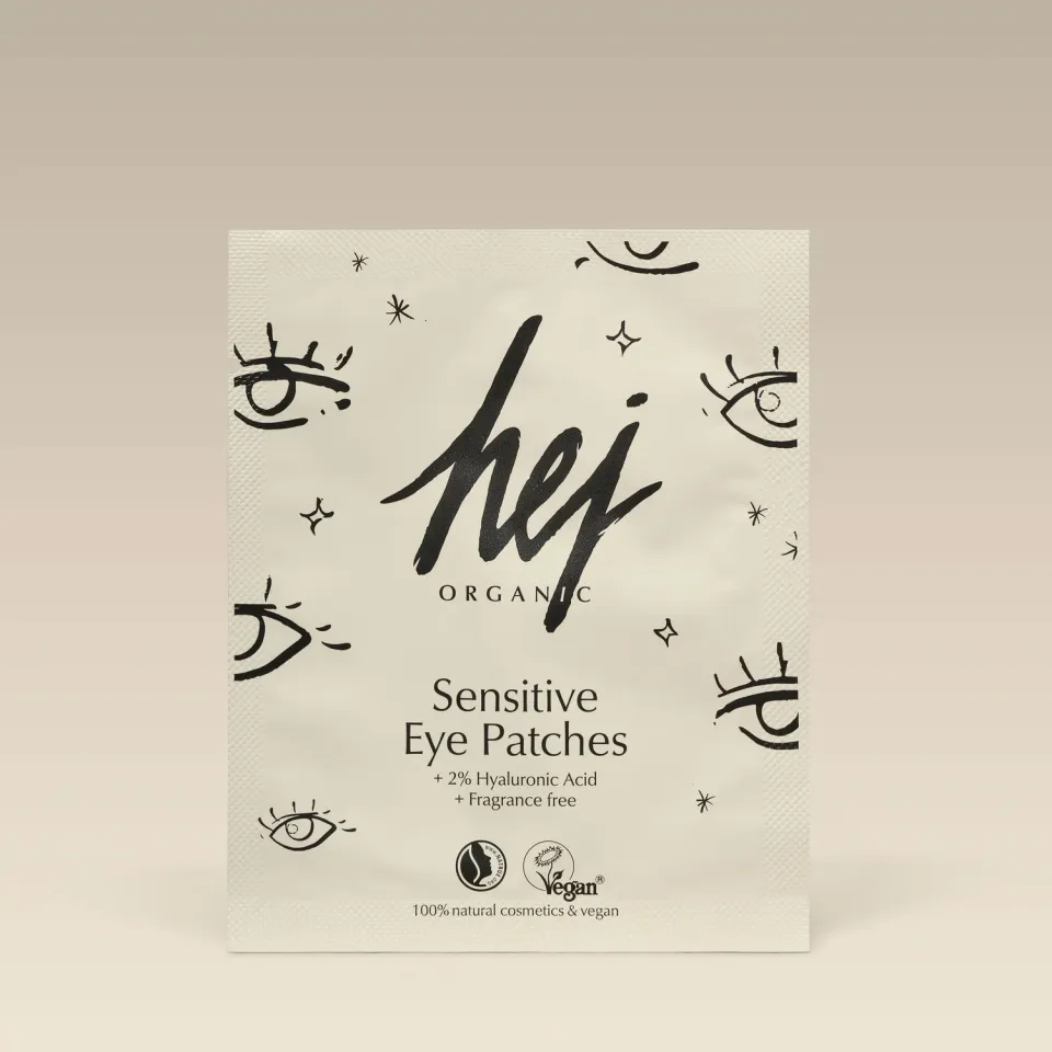 Hej Organic Sensitive Eye Patches øjenmaske 3 ml 1 par