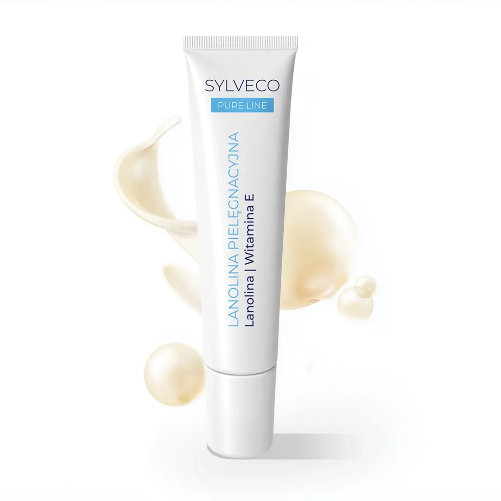 Sylveco Pure Line lanolin pleje vitamin E tør hud