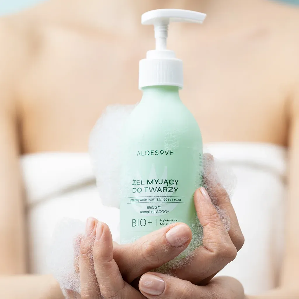 Sylveco Aloesove ansigtsrens gel aloe 190 ml