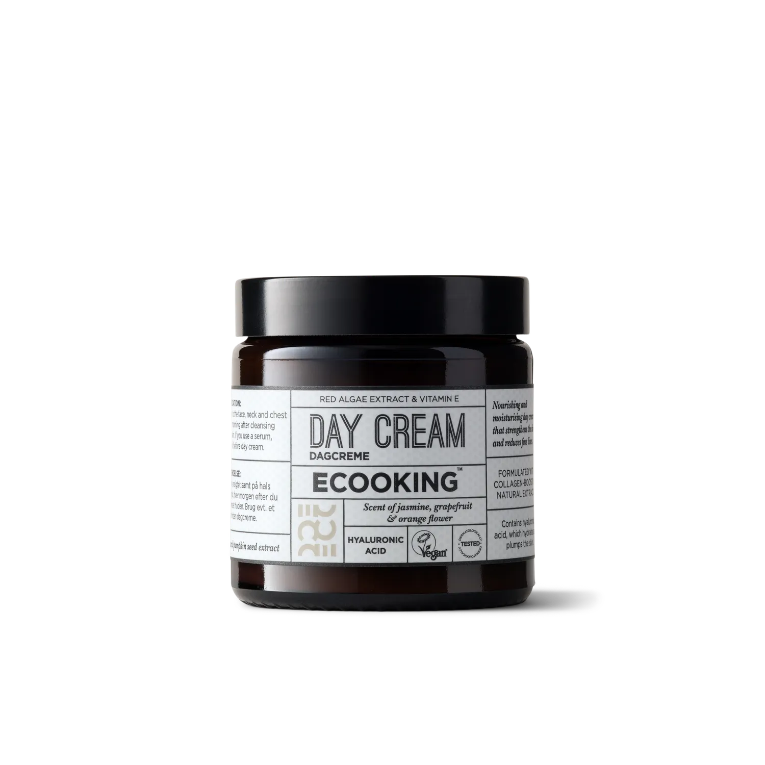 Ecooking Day Cream dagcreme 50 ml parfumefri til tør hud