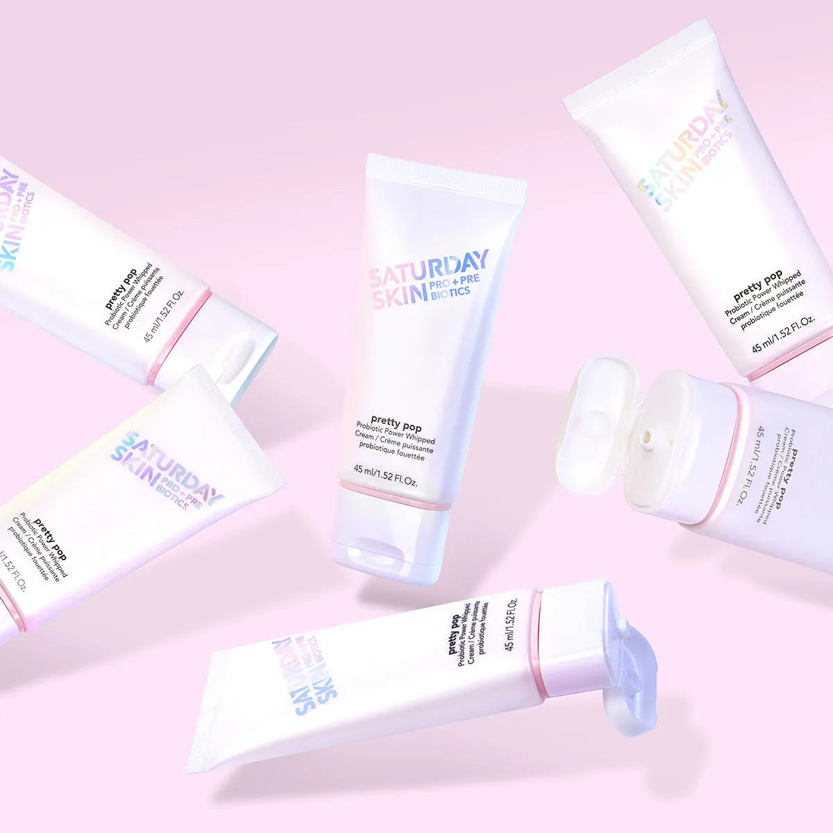 Saturday Skin Pretty Pop Probiotic Power ansigtscreme 90 ml med niacinamid