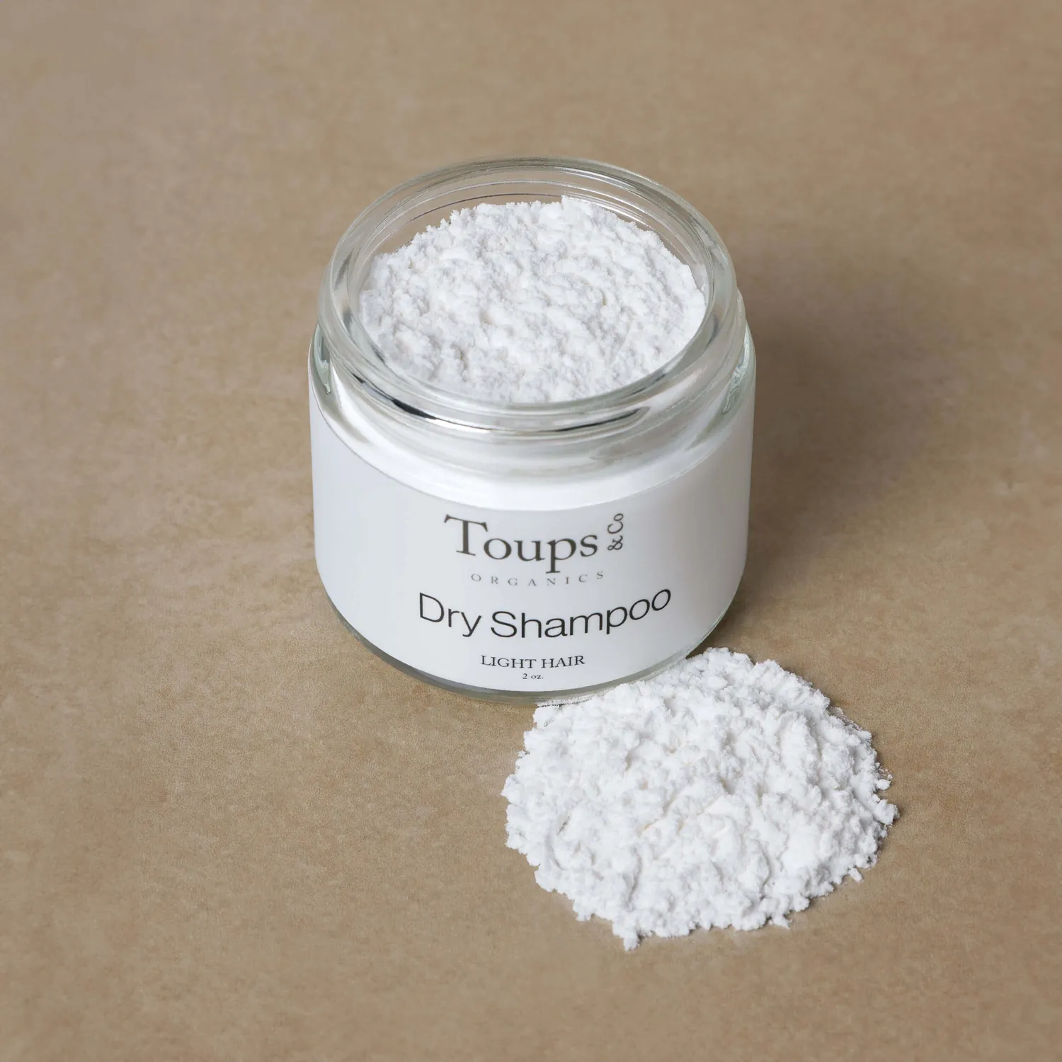 Toups and Co Dry Shampoo tørshampoo mørkt hår ler