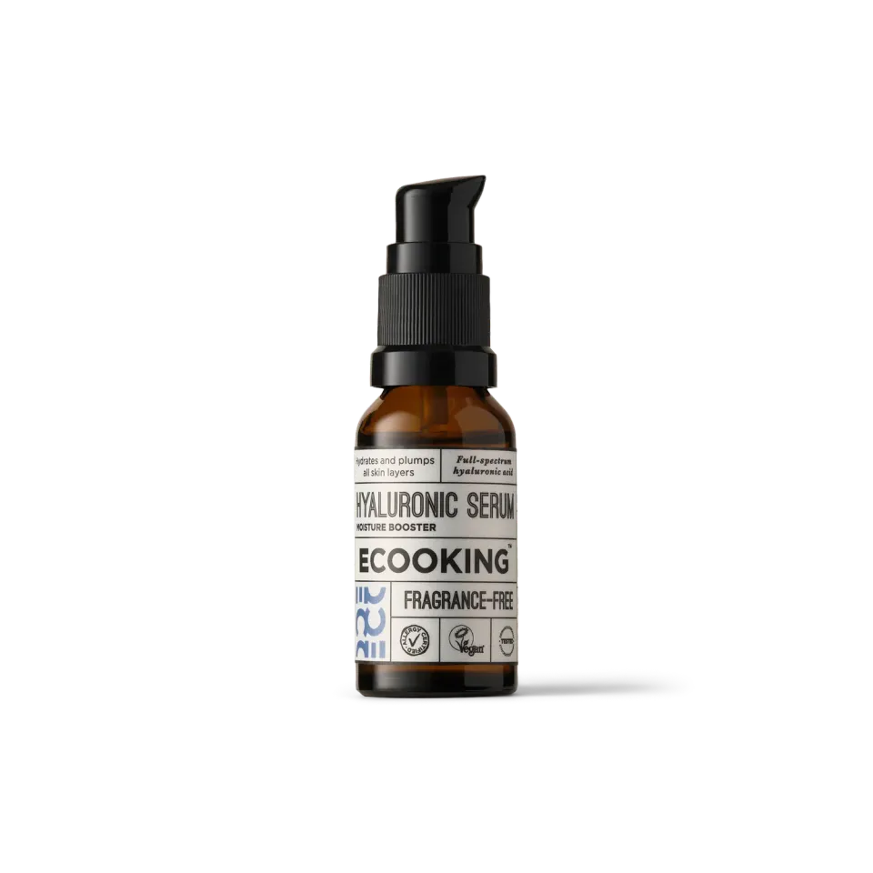 Ecooking Hyaluronsyre Serum hyaluronserum 20 ml til tør hud