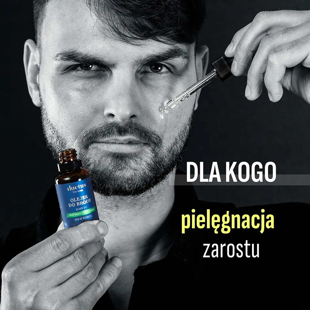 Duetus For Men Man of Richness skægolie argan