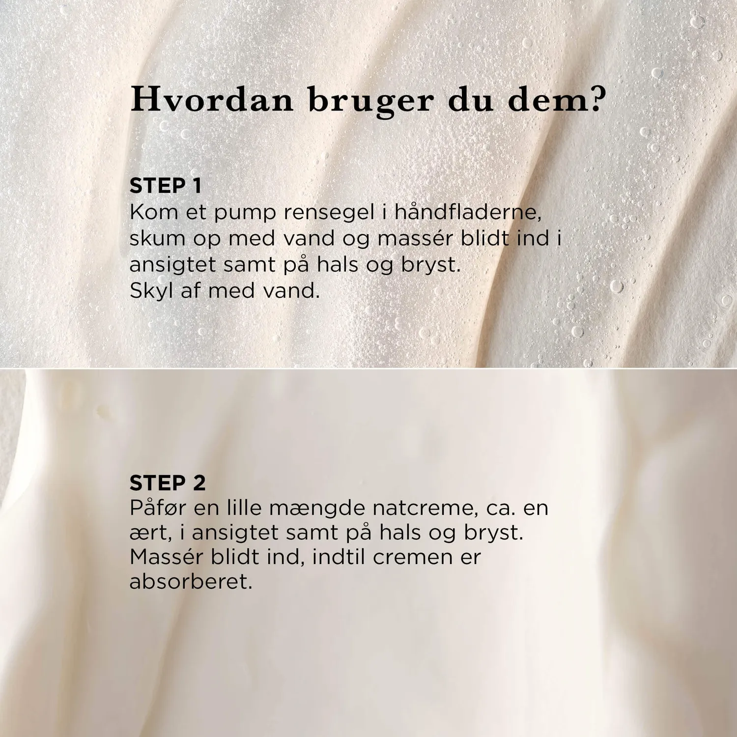 Ecooking Rens og Fugt sæt rensegel + natcreme parfumefri
