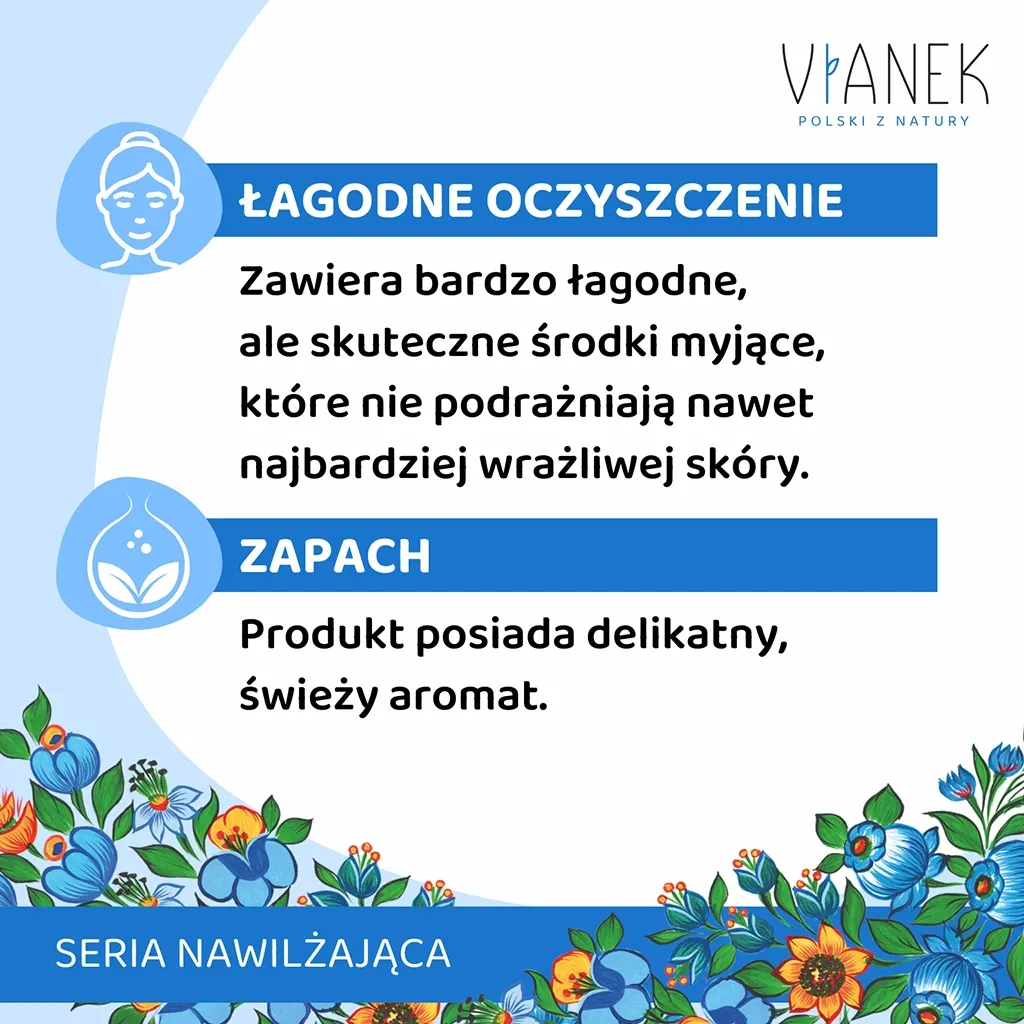 Sylveco Vianek Renseemulsion mild rens