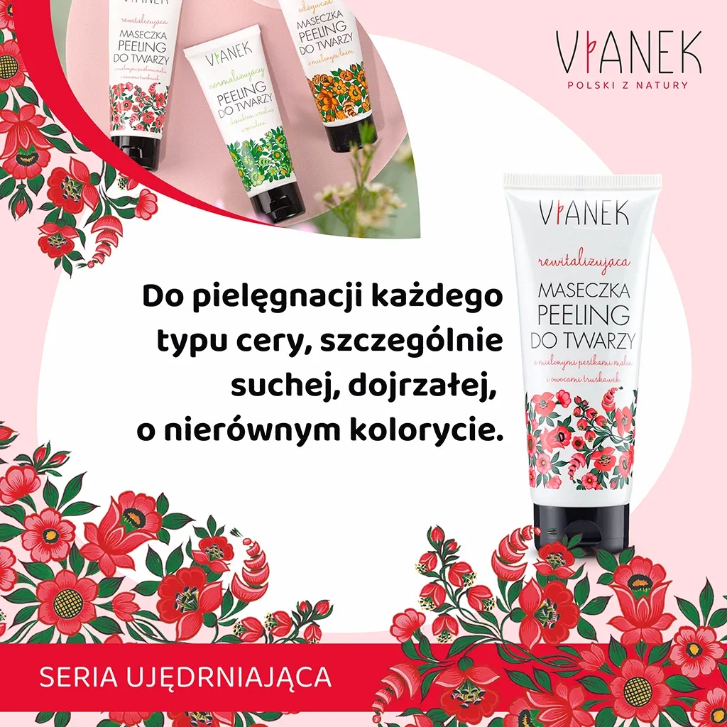 Sylveco Vianek Revital Maske-Peeling 75 g til glød