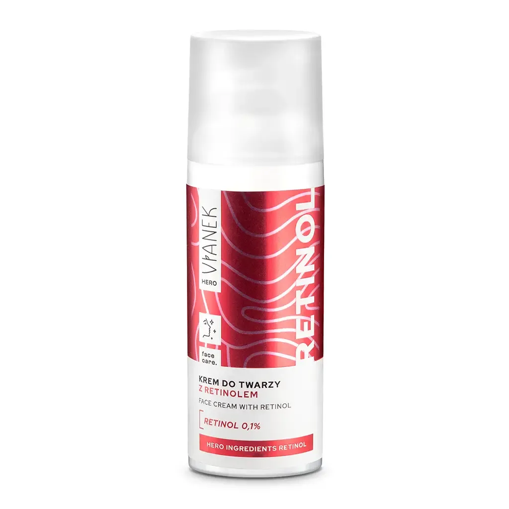 Vianek Hero ansigtscreme med retinol 0,1% udglattende