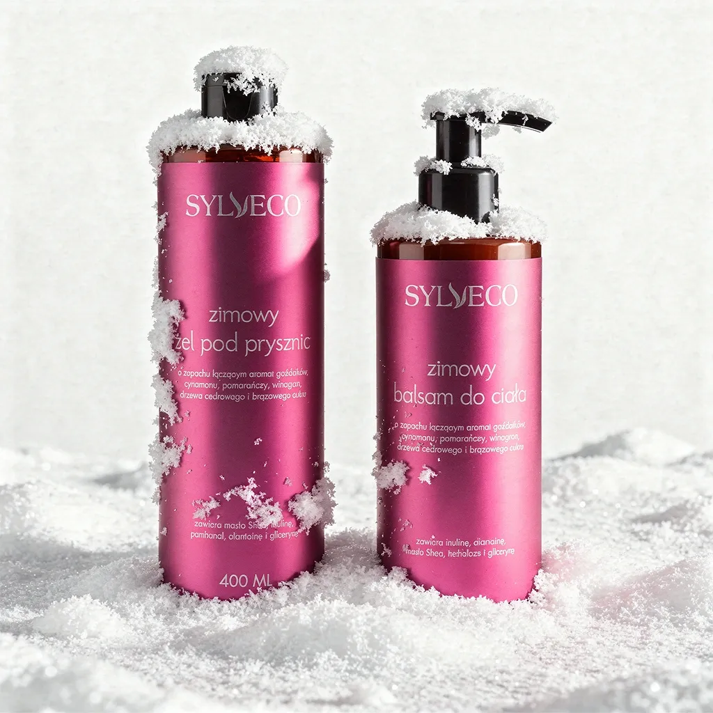 Sylveco vintersæt gløgg shower gel og bodylotion