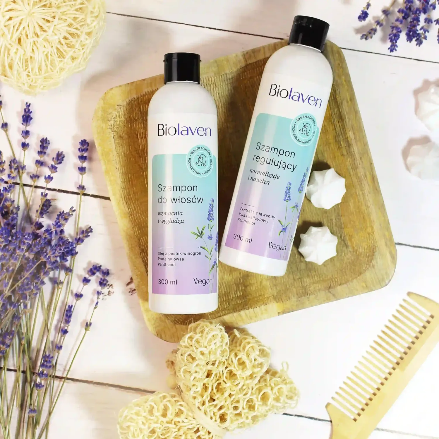 Biolaven Regulerende shampoo lavendel 300 ml