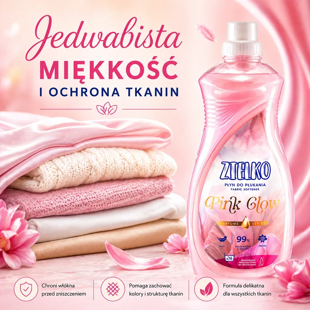 Zielko Pink Glow Skyllemiddel med Sandeltræ